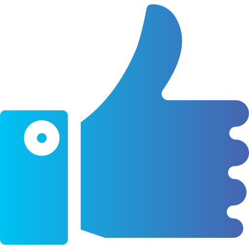 pulgares hacia arriba icono gratis