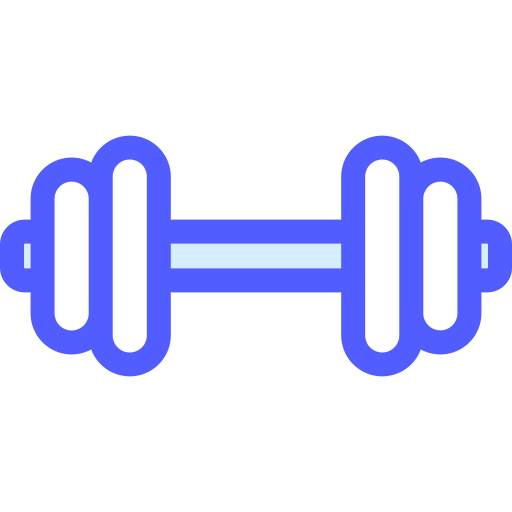 aptitud física icono gratis