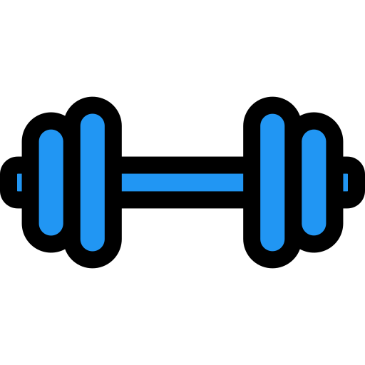 aptitud física icono gratis