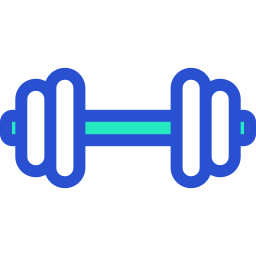 aptitud física icono gratis