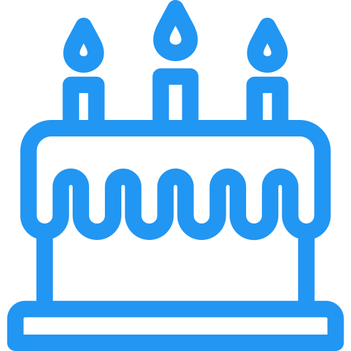 cumpleaños icono gratis