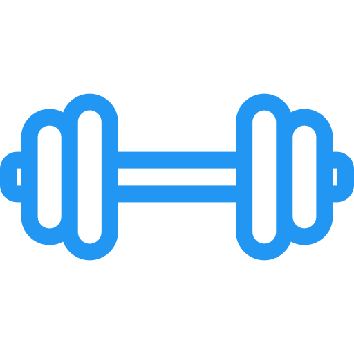 aptitud física icono gratis