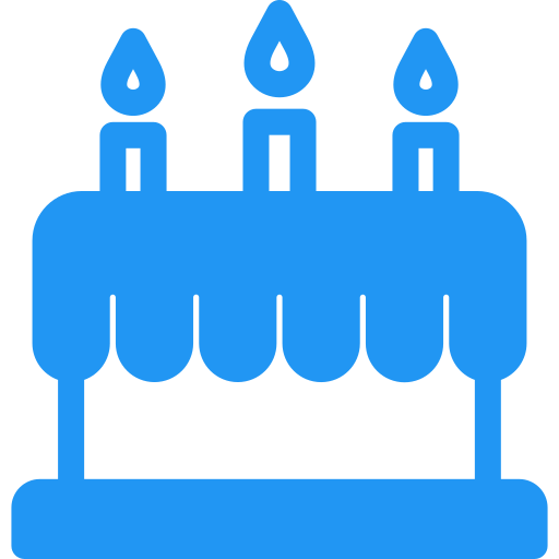 cumpleaños icono gratis