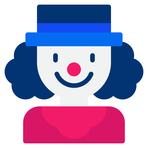 Клоун бесплатно иконка