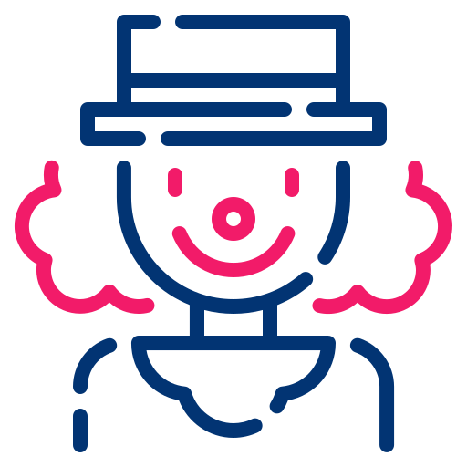 payaso icono gratis