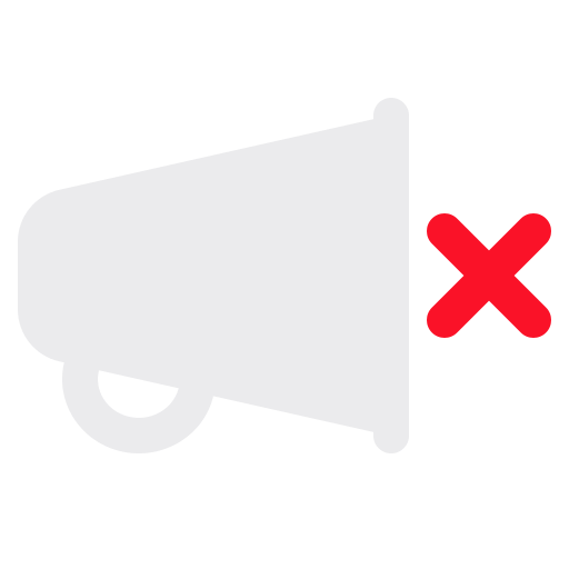 무음 무료 아이콘