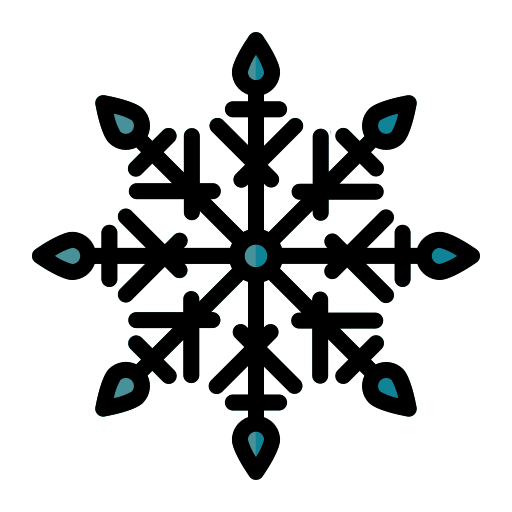 copo de nieve icono gratis