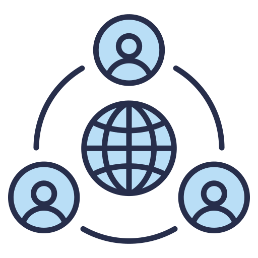 medios de comunicación social icono gratis