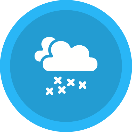 Snow free icon Snow free icon