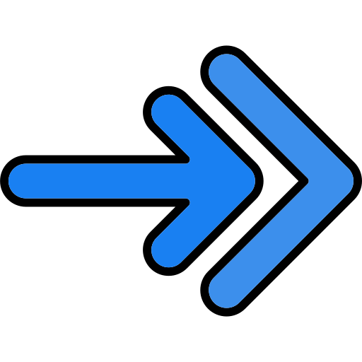 Right arrow free icon