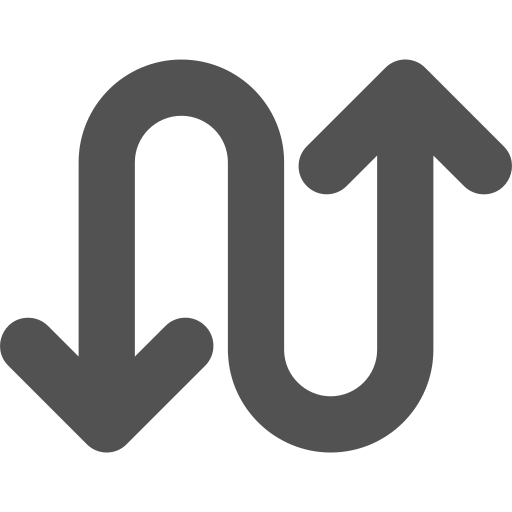 Curved arrow free icon Curved arrow free icon