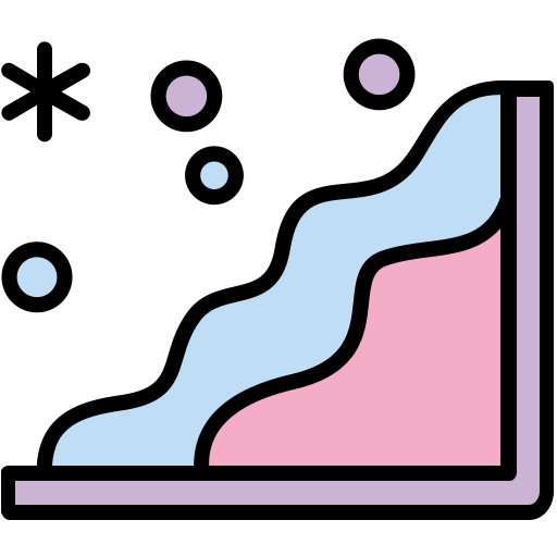 avalancha de nieve icono gratis