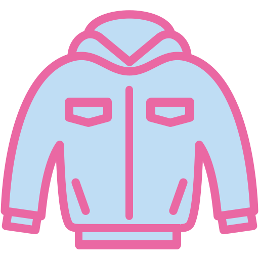 Jacket Generic color lineal-color icon