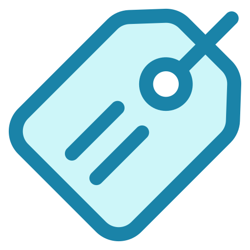 etiqueta de precio icono gratis