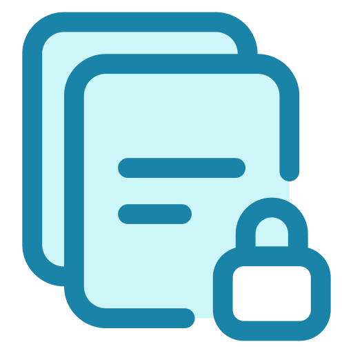 protección de archivos icono gratis