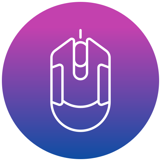 Mouse generic gradient fill icon