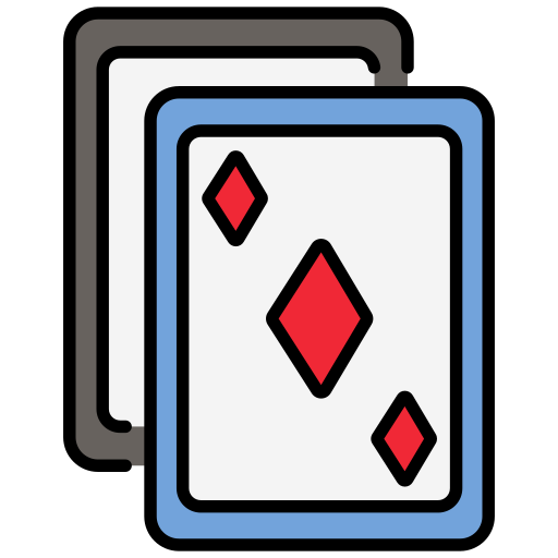 juego de cartas icono gratis