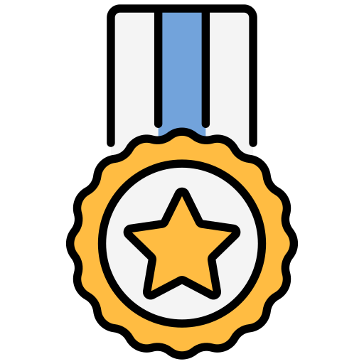 medalha grátis ícone