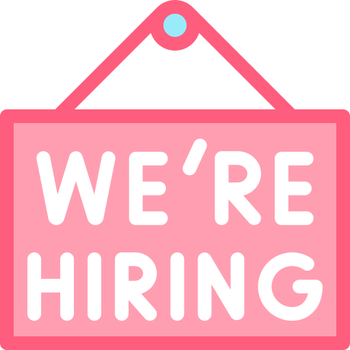 We are hiring free icon