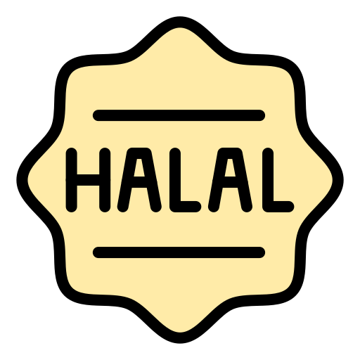 Halal free icon
