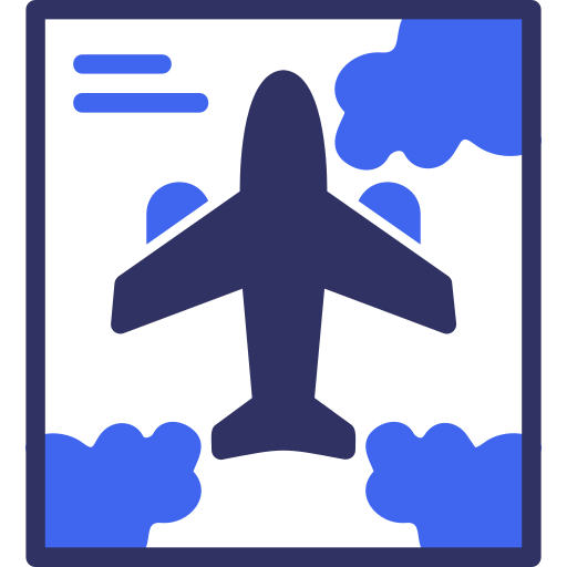 avión icono gratis