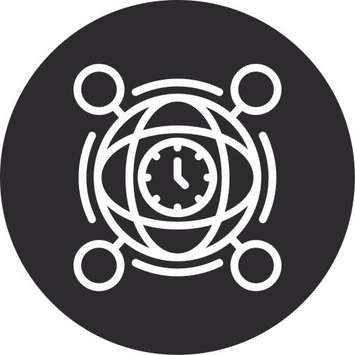 zona horaria icono gratis