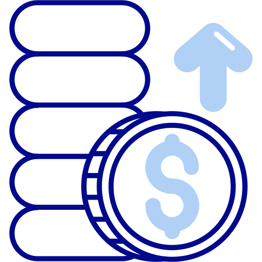 Profits free icon