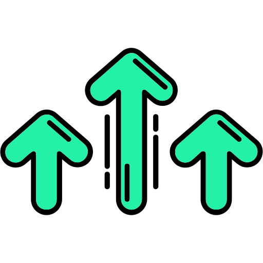 Increase free icon
