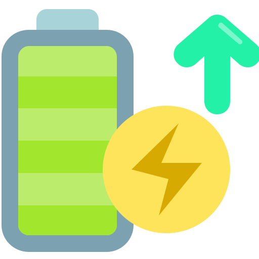 Battery full free icon