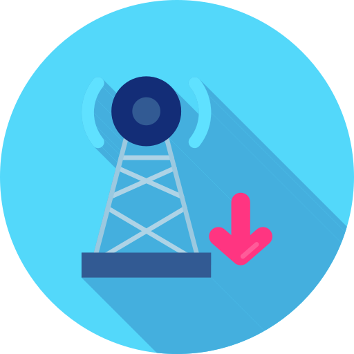 Signal free icon Signal free icon