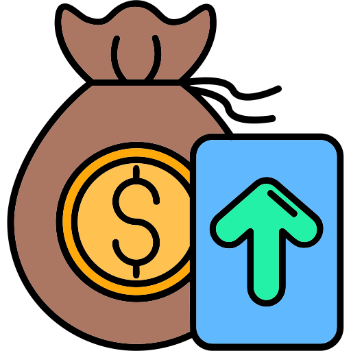 Profits free icon