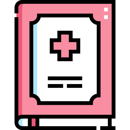 libro medico icono gratis