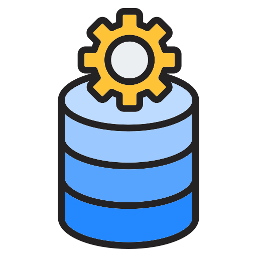 gestión de base de datos icono gratis