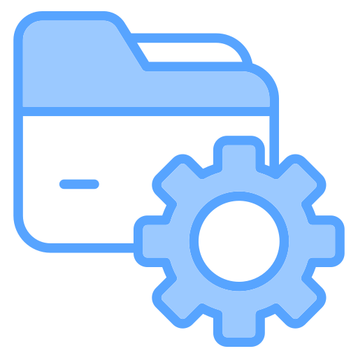 Data management Generic color lineal-color icon