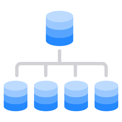 gestión de datos icono gratis