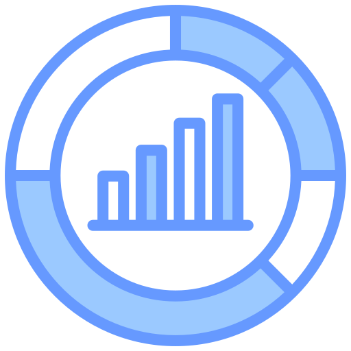 Market size Generic color lineal-color icon