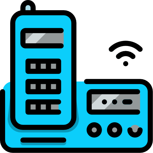 Telephone Wanicon Lineal Color Icon