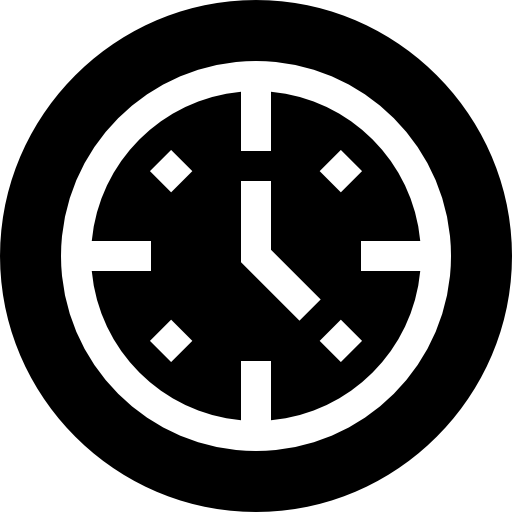 l'horloge Icône gratuit