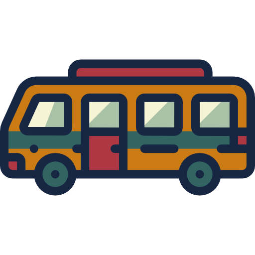 Bus school Wanicon Lineal Color icon