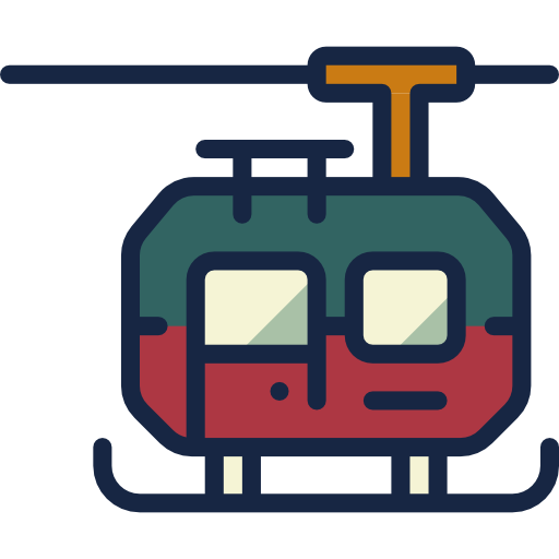 Cable car free icon