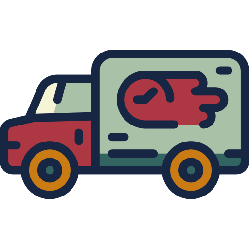 Delivery truck Wanicon Lineal Color icon