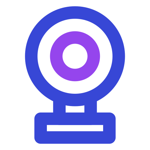 cámara web icono gratis