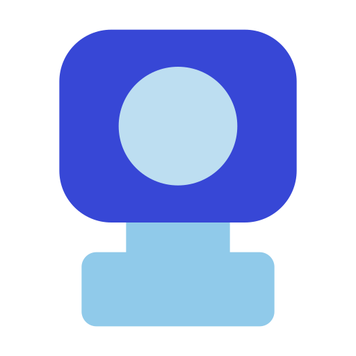 cámara web icono gratis