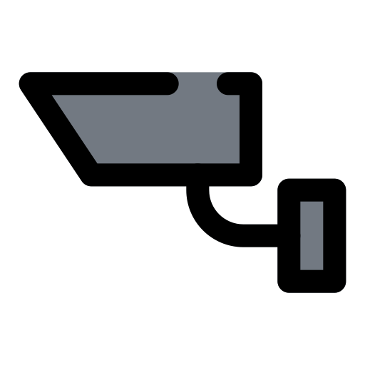 cámara de seguridad icono gratis