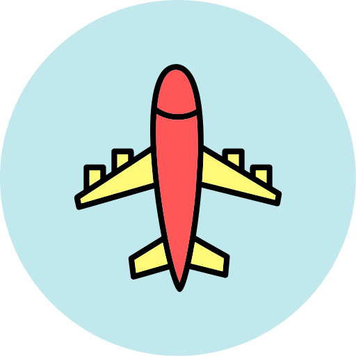 avión icono gratis