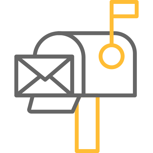 buzón de correo icono gratis