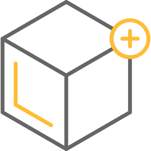 caja de entrega icono gratis