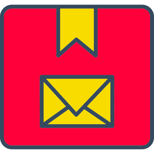 correspondencia icono gratis