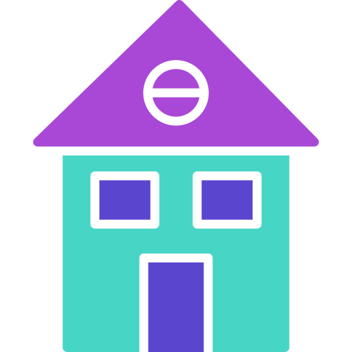 House Generic color fill icon