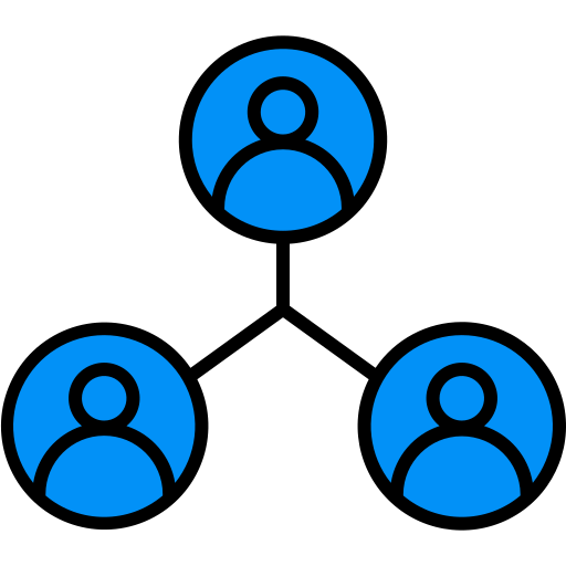 Group dynamics - Free networking icons